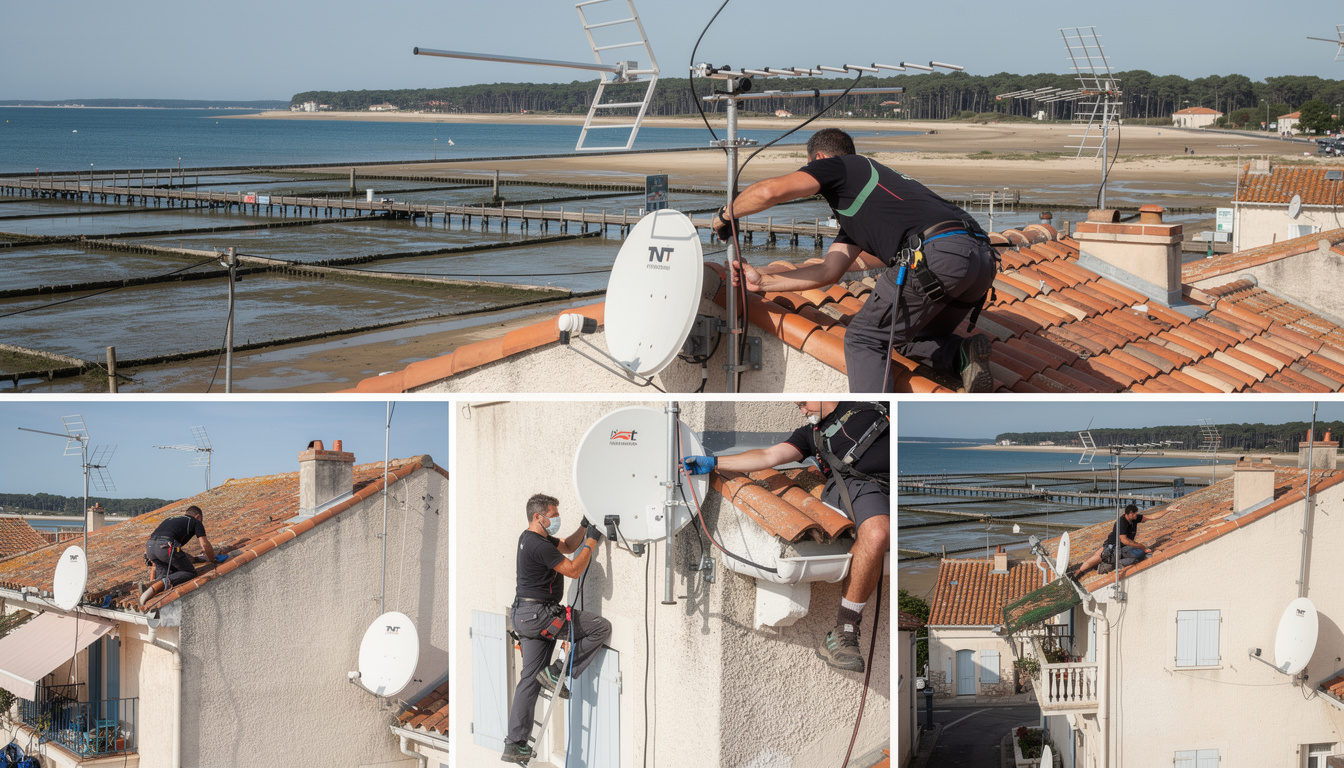 installation professionnelle d’antennes tnt et satellite autour du bassin d’arcachon pour une réception tv optimale. service rapide et de qualité garanti.